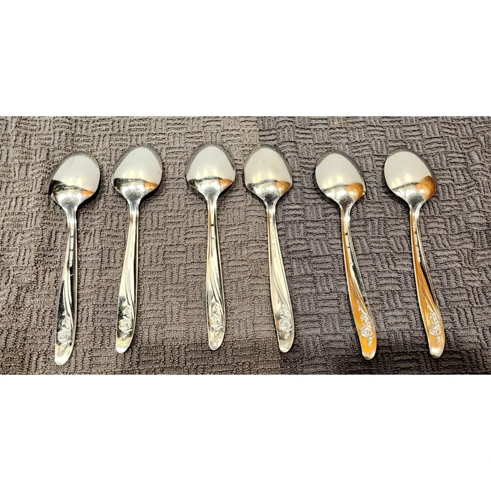 Oneida Stainless Tablespoons   ROSEANNE‎  Discontinued   Set of 6